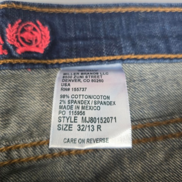 Cinch Jenna 32R Slim Bootcut Stretch Denim Western Jeans 32x32 - Picture 9 of 14